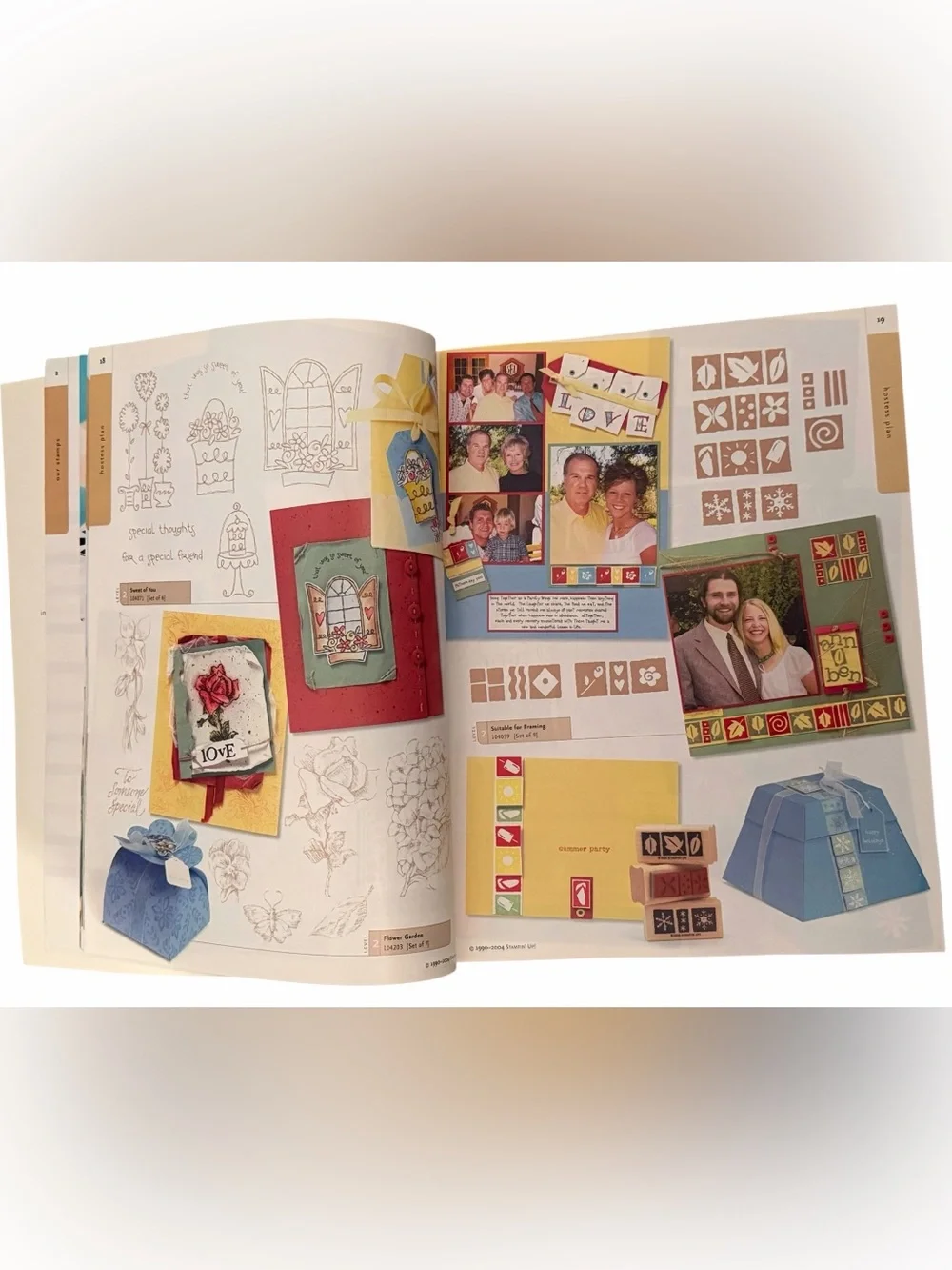 Stampin' Up! Idea Book & Catalog 2004-2005 Edition